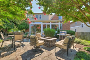 Bright Arlington Haven with Sunroom and Fire Pit!